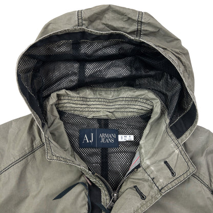 Vintage 2000s Armani Jeans Zip Up Jacket Size S