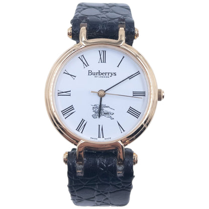 Vintage 90s Burberry Leather Watch