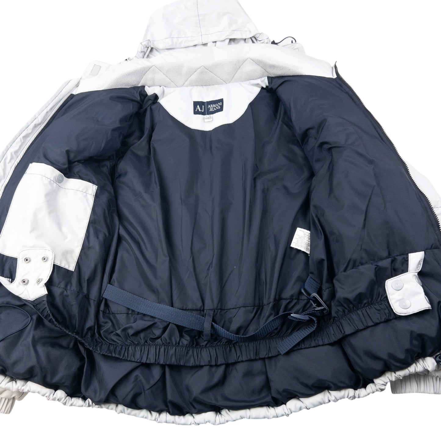 Vintage 2000s Armani Jeans Quilted Puffer Jacket Size M