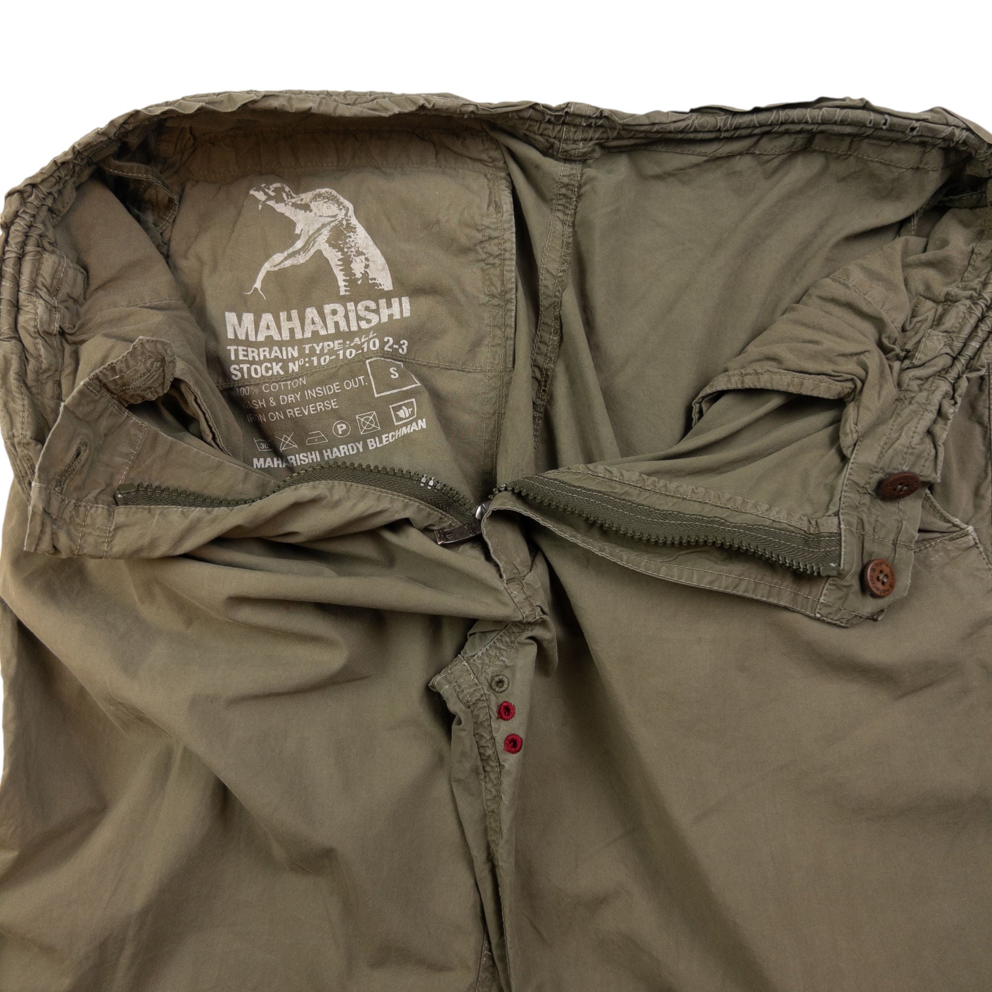 Vintage Maharishi Roll Up Trousers Size S