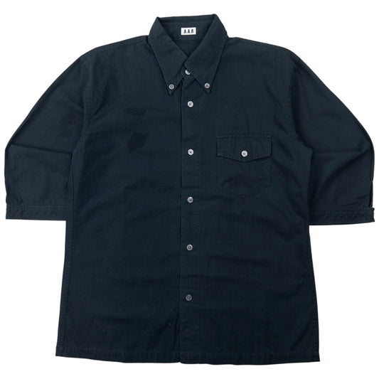 Vintage Yohji Yamamoto A.A.R Q Sleeve Button Up Shirt Size XS