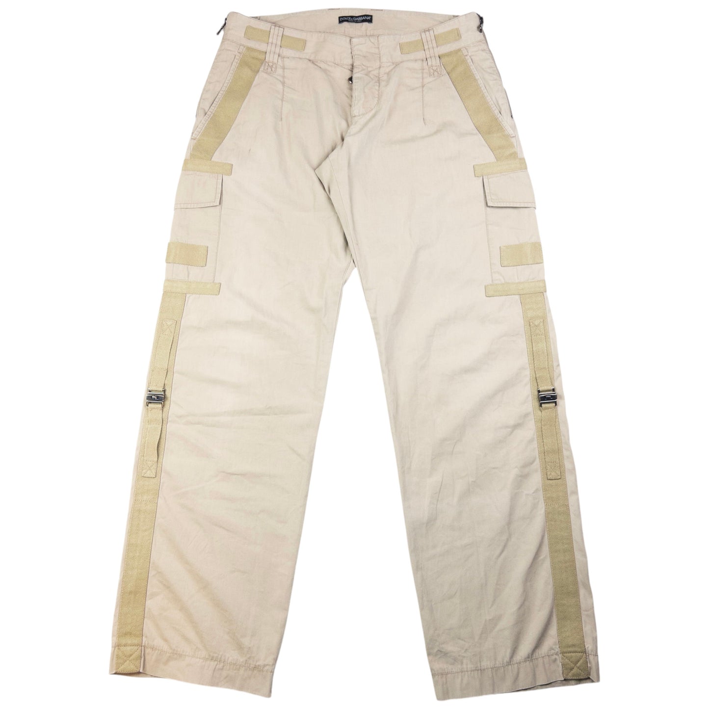 Vintage Dolce & Gabbana Bondage Trousers Size W34