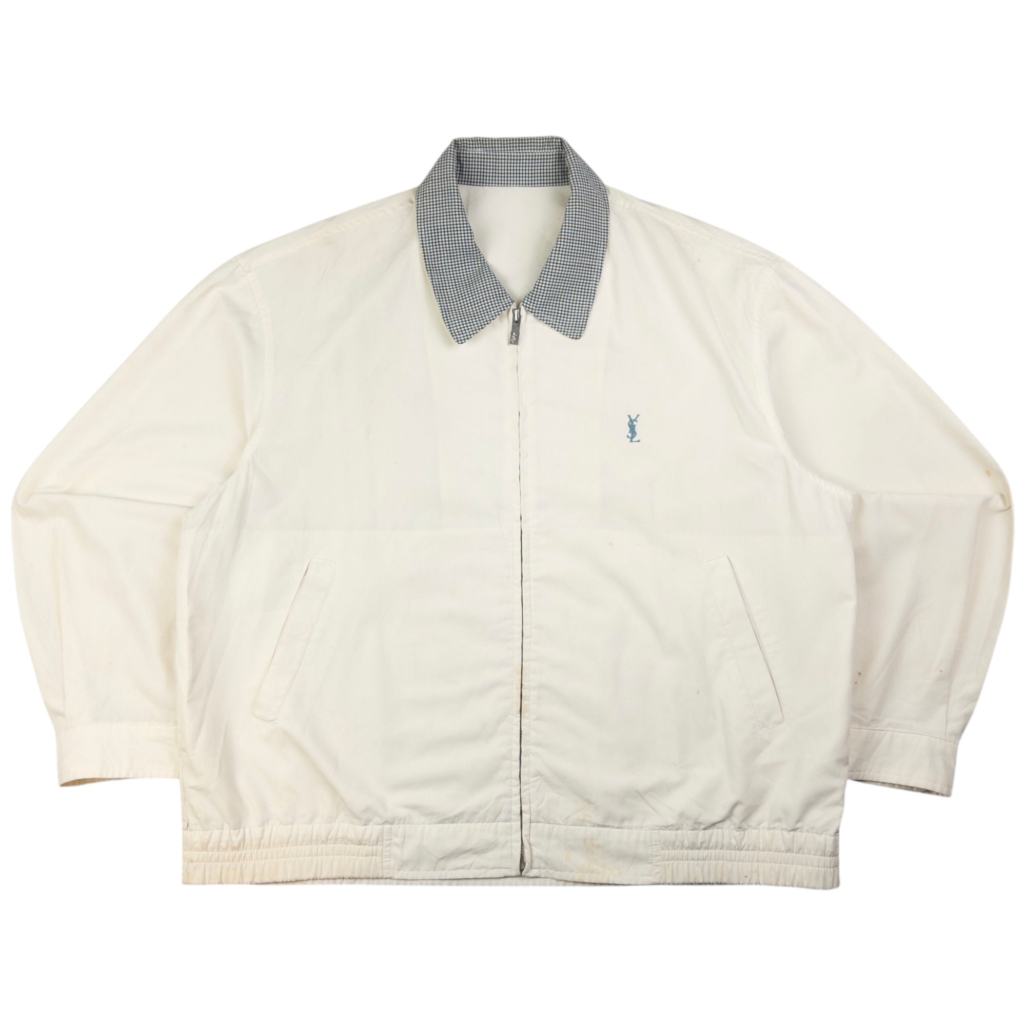 Vintage YSL Yves Saint Laurent Harrington Jacket Size L