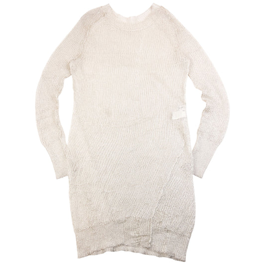 Vintage 2000s Yohji Yamamoto Loose Knit Dress Womens Size L