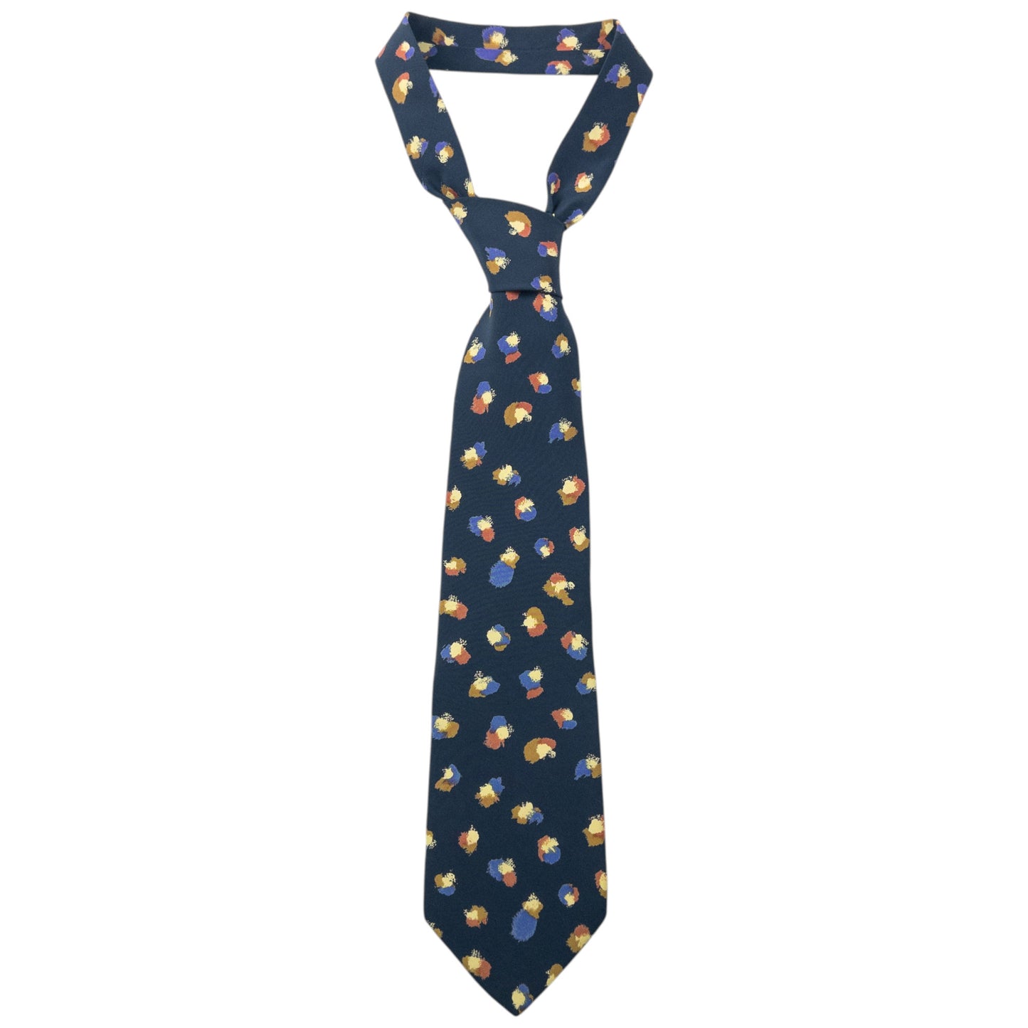 Vintage 90s Issey Miyake Pattern Silk Tie