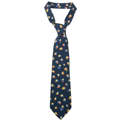 Vintage 90s Issey Miyake Pattern Silk Tie