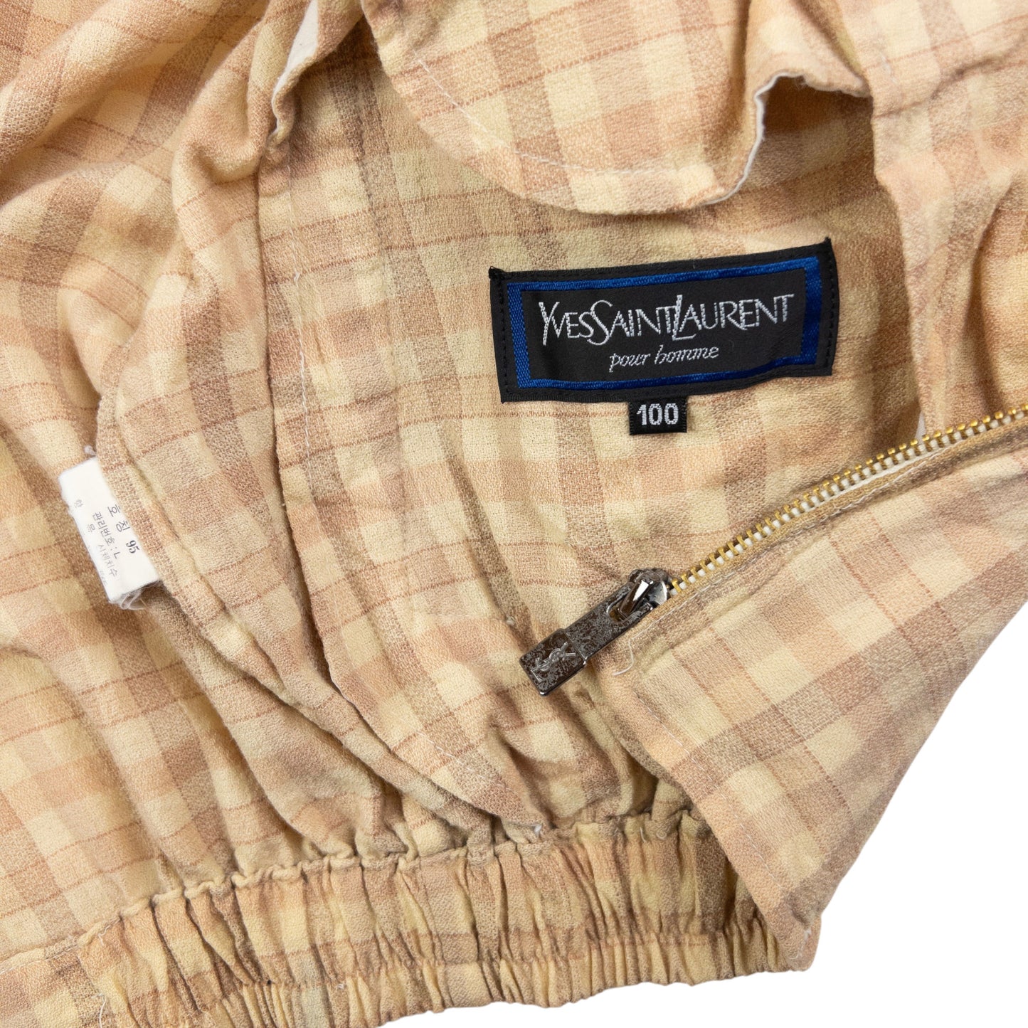 Vintage YSL Yves Saint Laurent Harrington Jacket Size XS