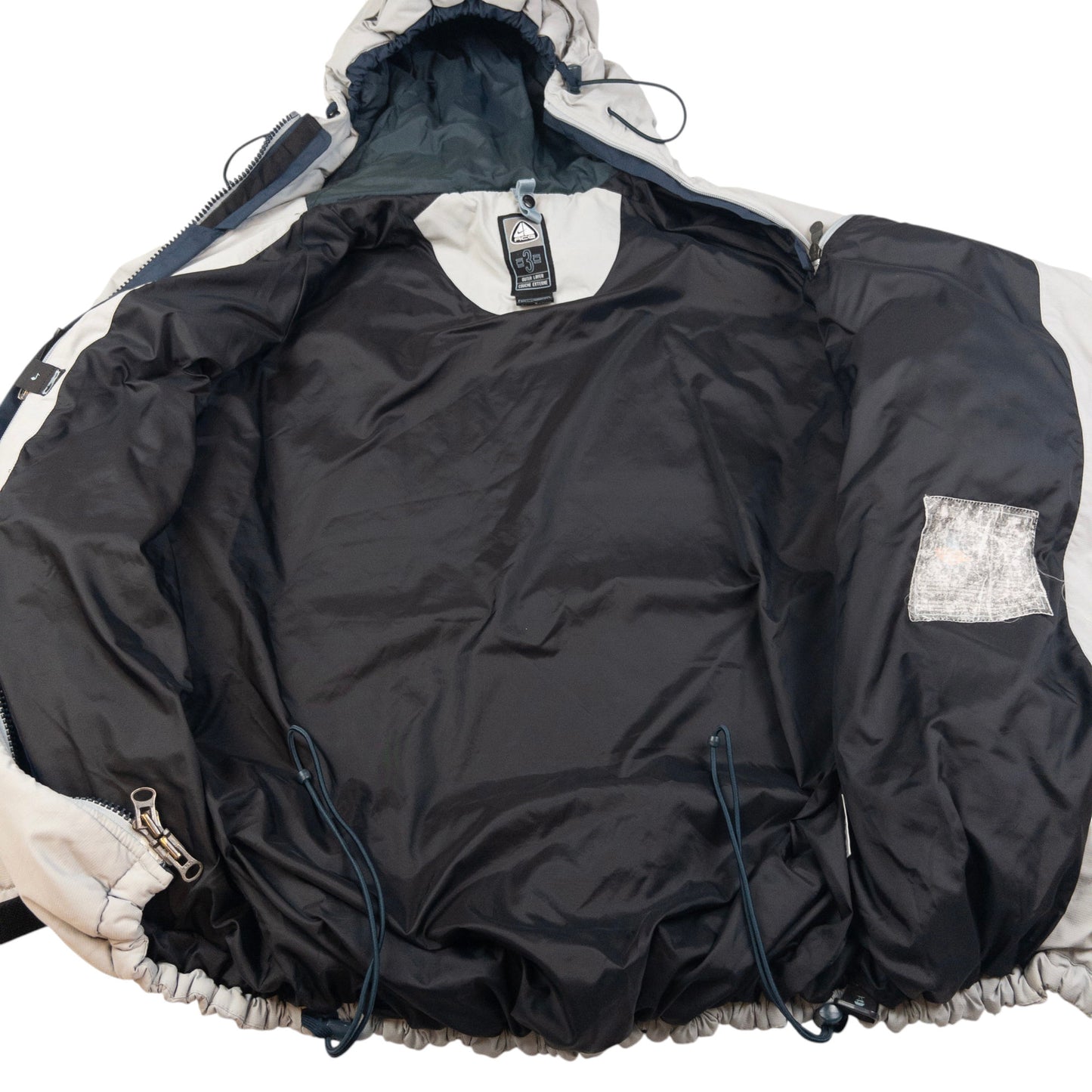 Vintage Nike ACG Asymmetrical Padded Double Zip Jacket Size XL