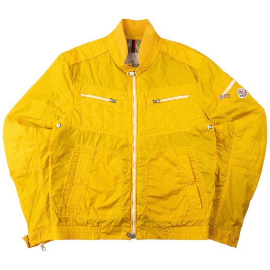 Vintage Moncler Zip Up Biker Jacket Size S