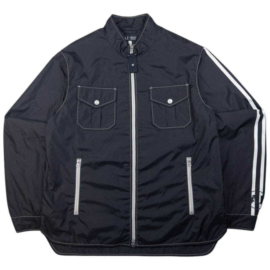 Vintage Armani Jeans Fleece Lined Jacket Size XXL