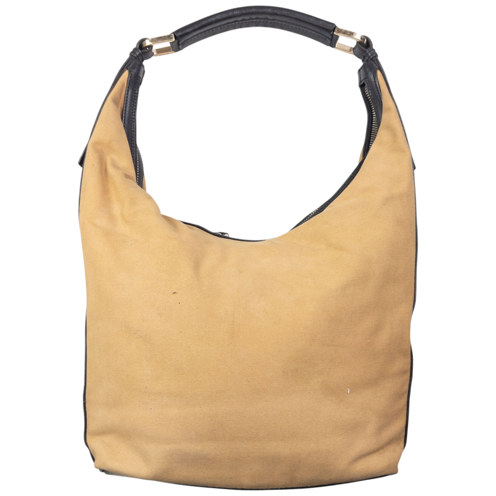 Vintage Gucci Stripe Hobo Shoulder Bag