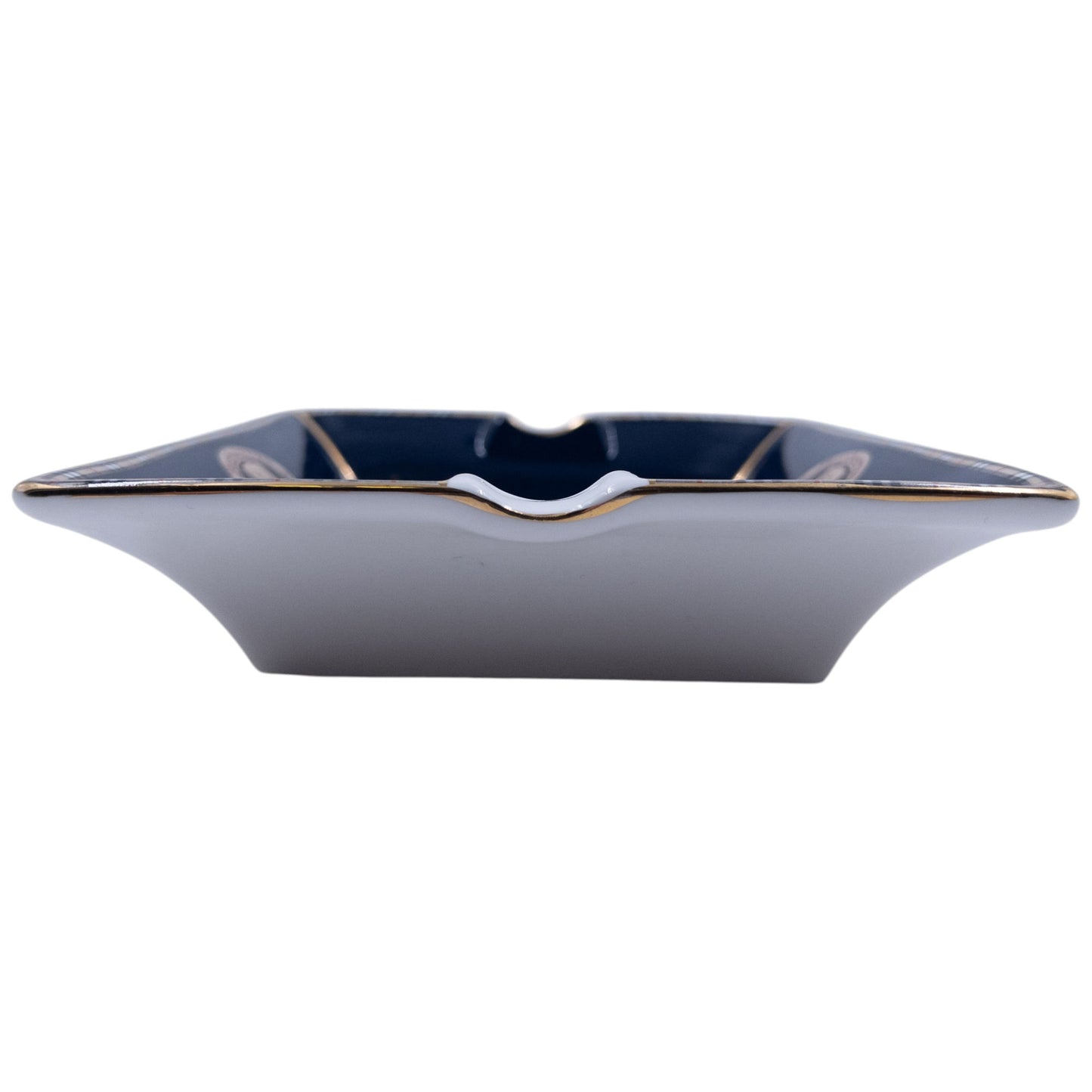 Vintage 90s Burberry Nova Check Fine Bone China Ashtray