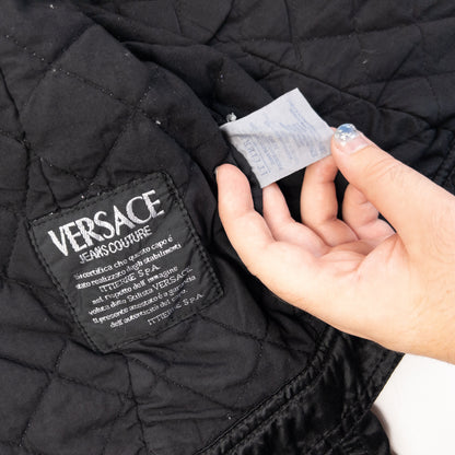 Vintage 90s Versace Jeans Couture Padded Jacket Womens Size S