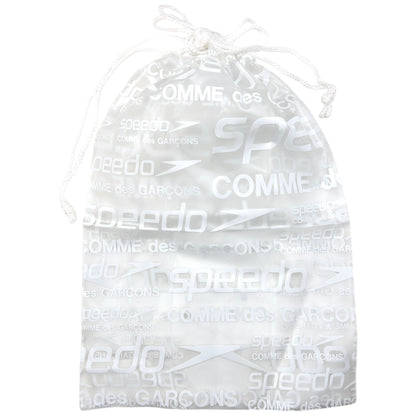 Vintage Comme Des Garçons X Speedo Clear Monogram Drawstring Bag