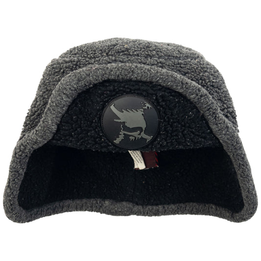 Vintage 90s Oakley Fleece Skull Trapper Hat
