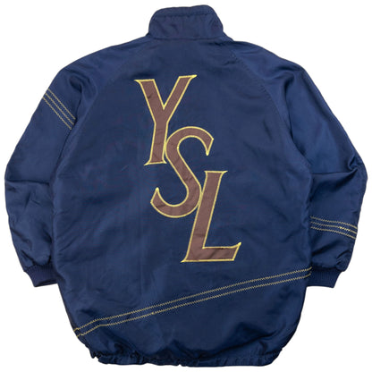 Vintage 90s YSL Yves Saint Laurent Fleece Lined Jacket Size XL
