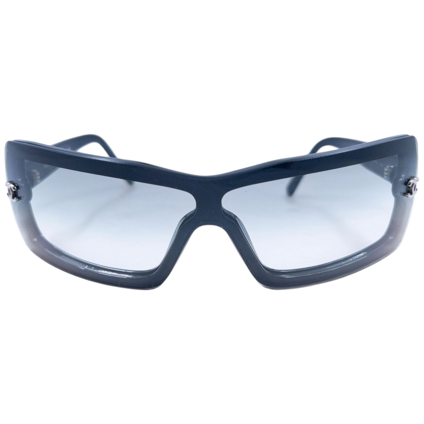 Vintage 2000s Chanel Shield Sunglasses