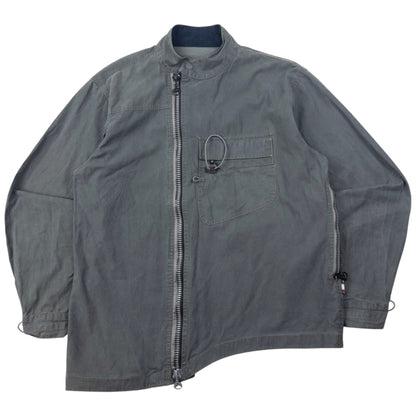 Vintage 1999 Maharishi Asymmetric Zip Up Jacket Size M