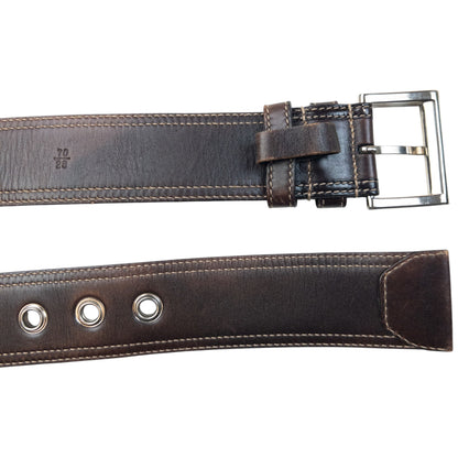 Vintage 90s Prada Leather Belt Size W26