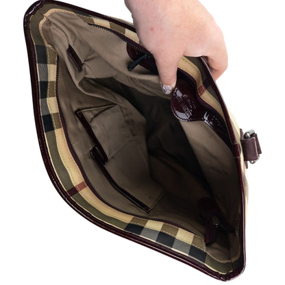 Vintage 2000s Burberry Nova Check Shoulder Bag