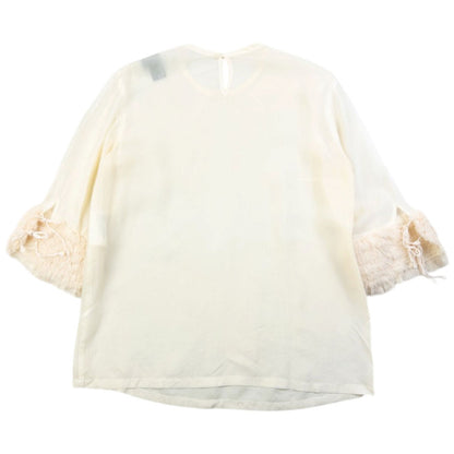 Vintage 2000s Comme Des Garçons Tricot Sheer Blouse Womens Size S