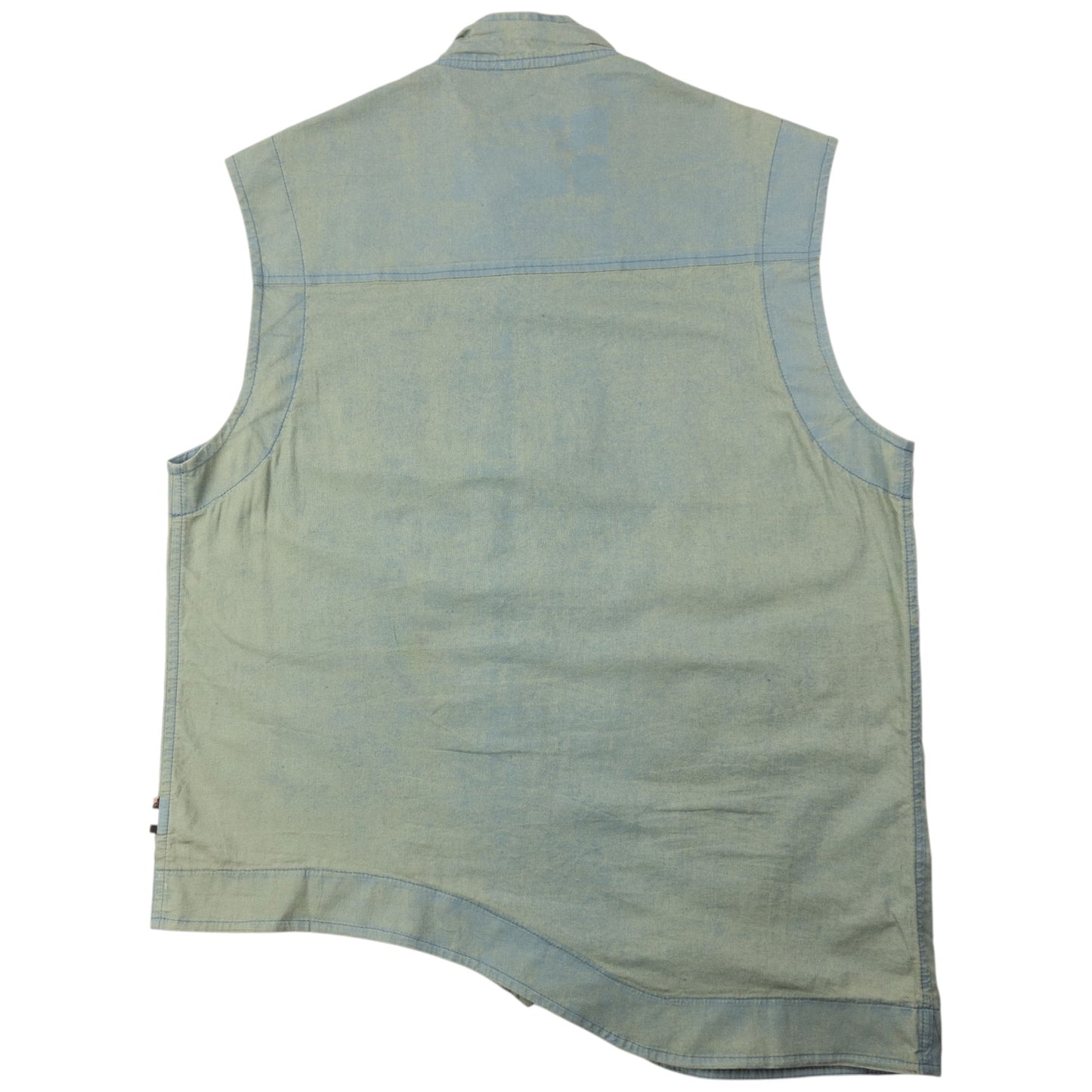 Vintage 1999 Maharishi Asymmetric Zip Up Gilet Size S