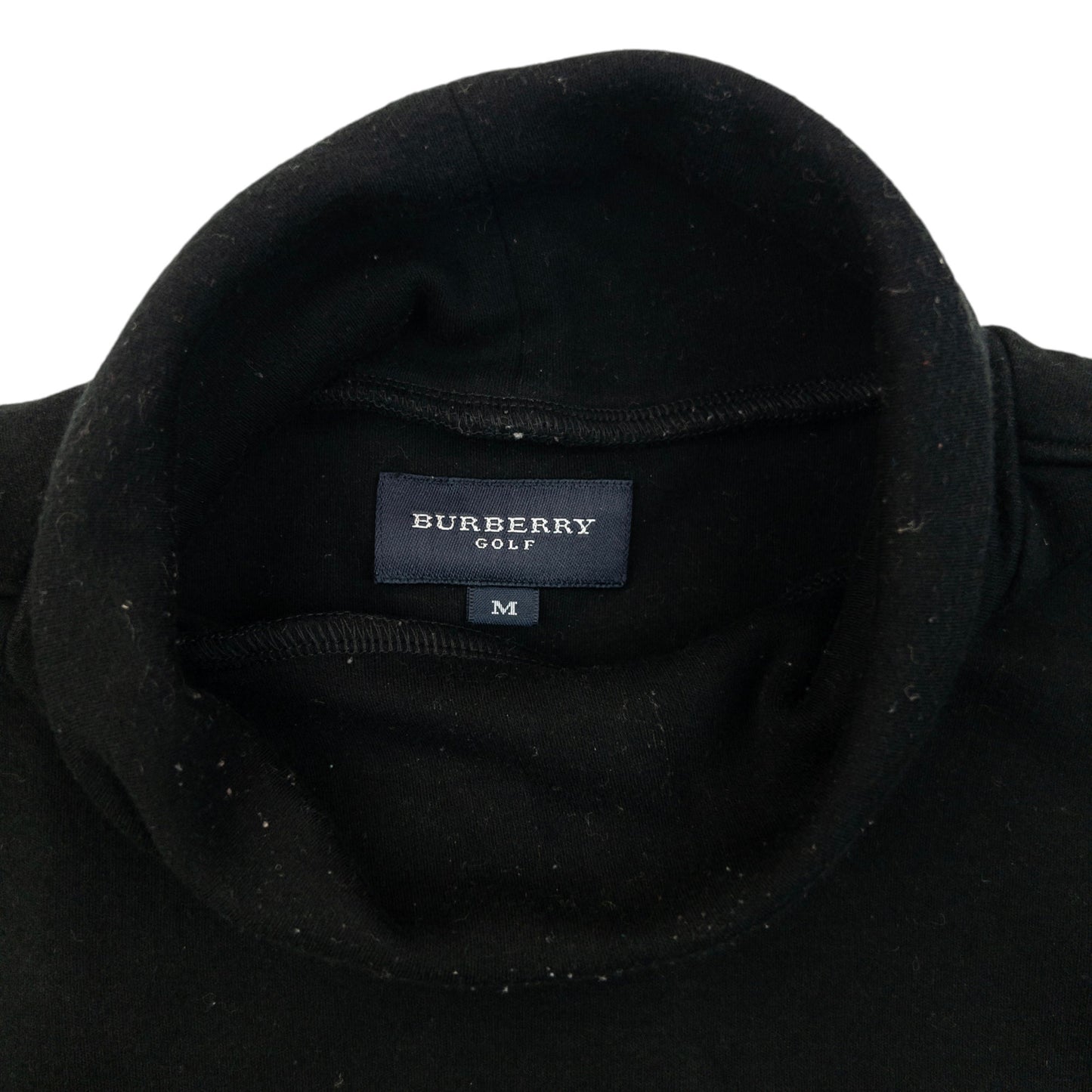 Vintage 2000s Burberry Golf Turtleneck Jumper Womens Size M