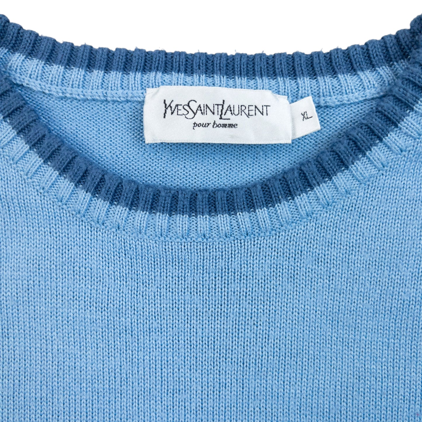 Vintage 2000s YSL Yves Saint Laurent Knit Jumper Size L