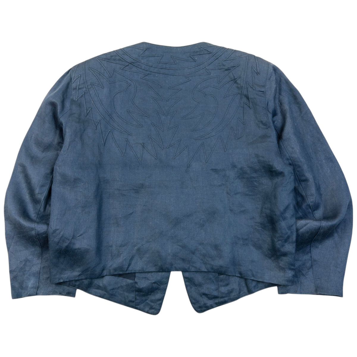 Vintage 80s Issey Miyake Embroidered Jacket Womens Size M