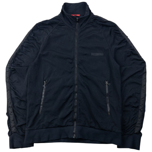 Vintage 2000s Prada Sport Ruched Track Jacket Size M