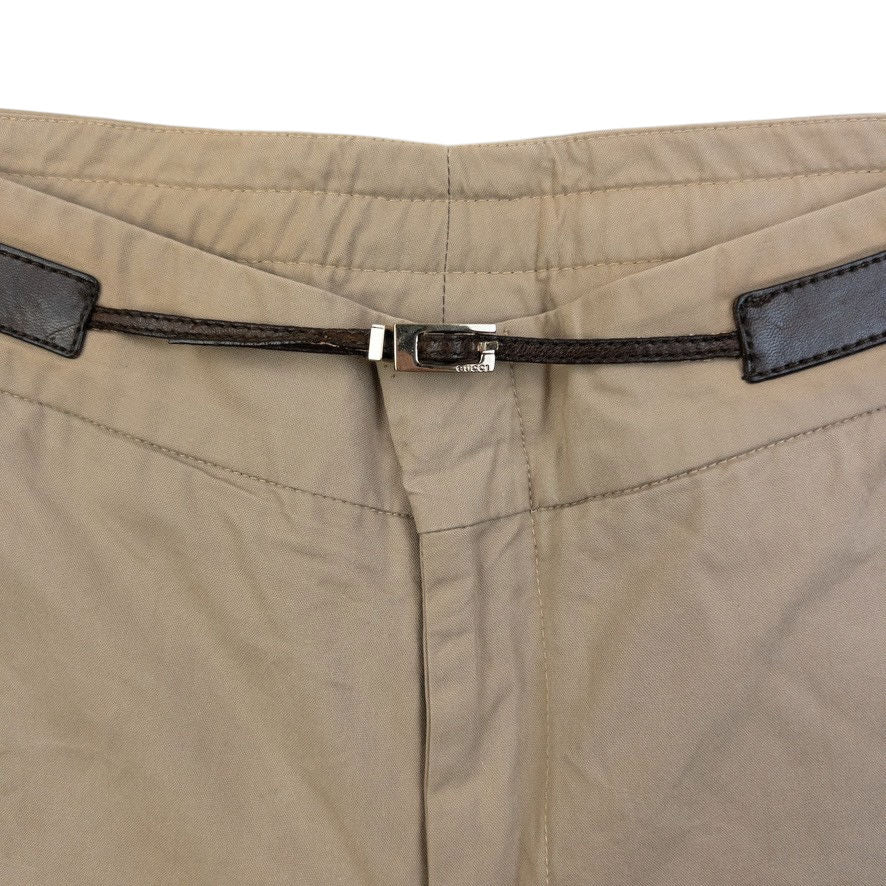 Vintage 2000s Gucci Buckle Waist Trousers Size W26