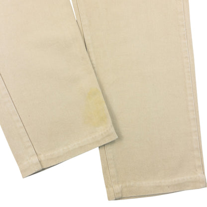Vintage 90s Armani Jeans Trousers in beige (cotton), photo 8