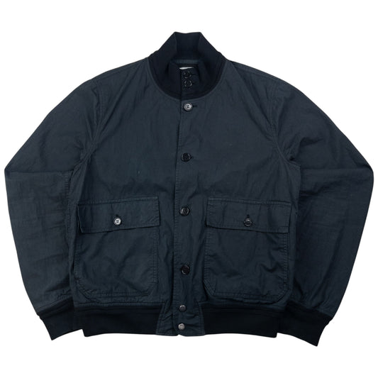 Vintage CP Company Button Up Bomber Jacket Size S