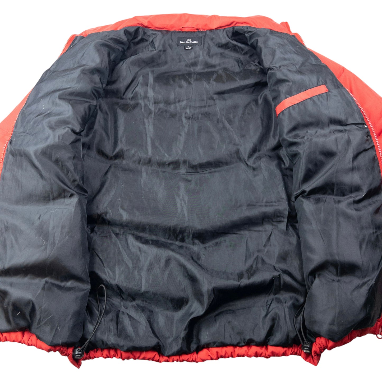 Vintage 90s Balenciaga Zip Up Puffer Jacket Size L