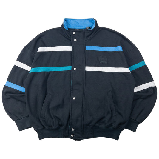 Vintage 90s Dior Monsieur Striped Zip Up Jacket Size XL