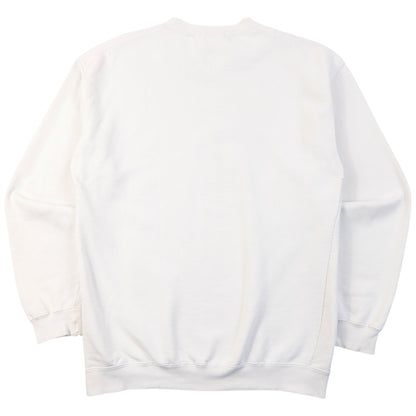 Vintage 80s YSL Yves Saint Laurent Embroidered Sweatshirt in white, photo 2