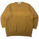 Vintage 90s Burberry Embroidered Cable Knit Jumper Size M