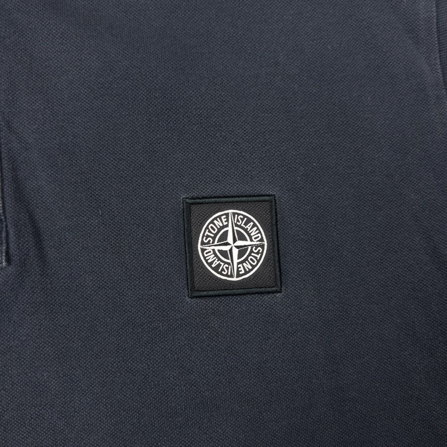 Vintage Stone Island Long Sleeve Polo Shirt Size M