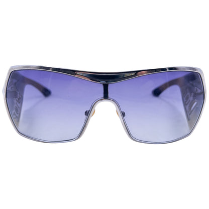 Vintage 2000s Dior Gaucho 1 Shield Sunglasses