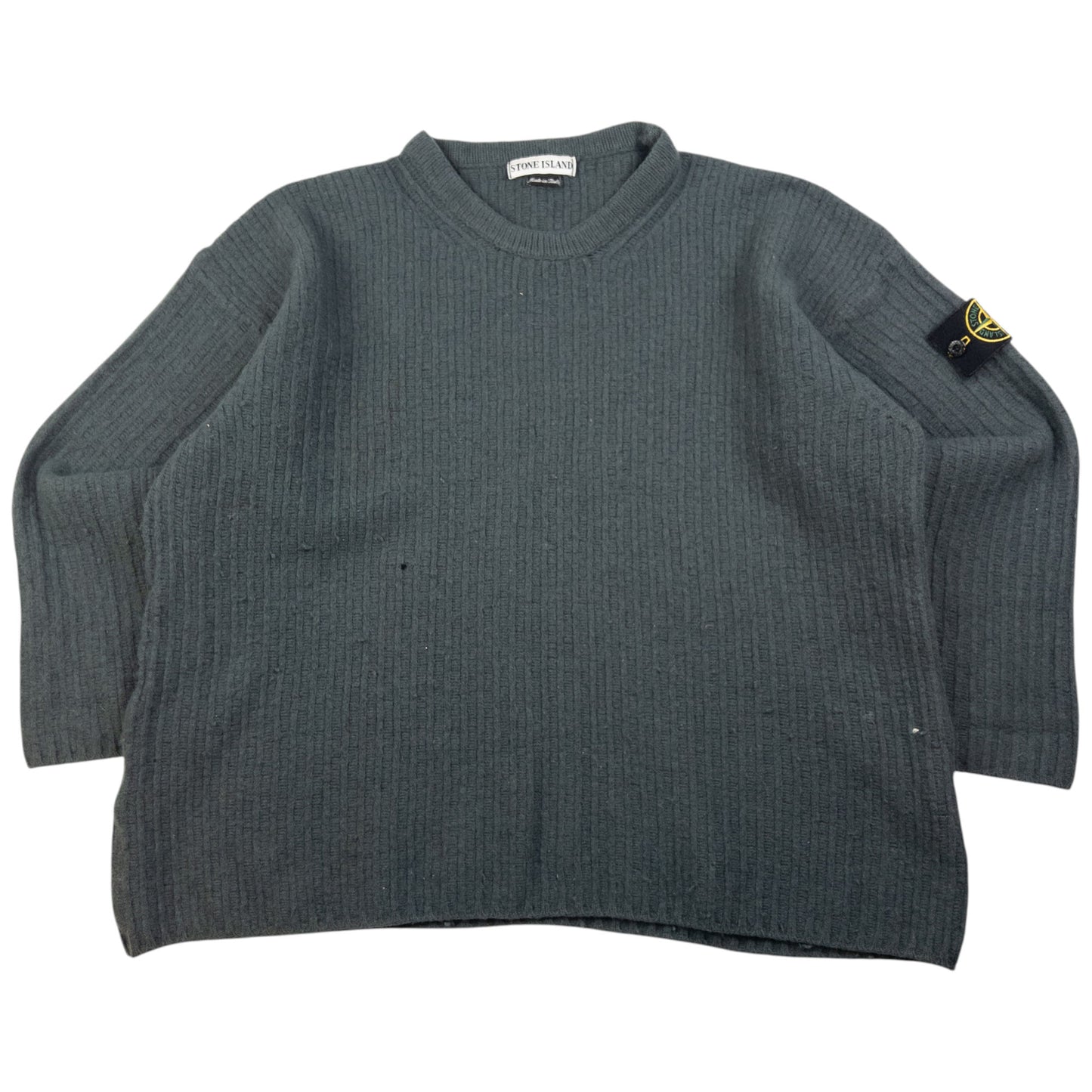 Vintage Stone Island Ribbed Jumper Size M