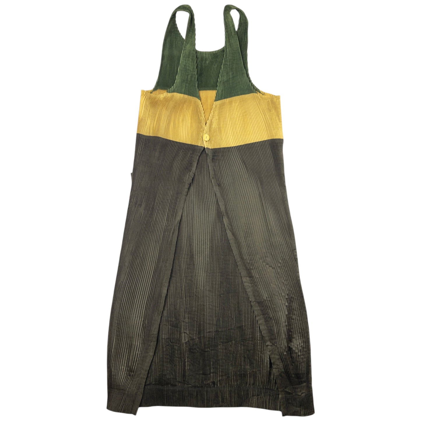 Vintage 90s Issey Miyake Pleated Dress Womens Size M