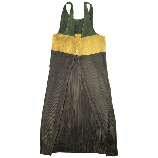 Vintage 90s Issey Miyake Pleated Dress Womens Size M