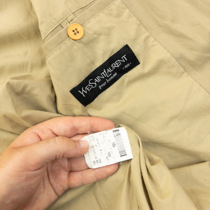 Vintage 90s YSL Yves Saint Laurent Harrington Jacket Size M