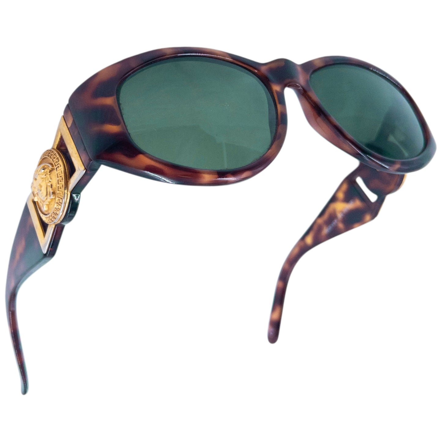 Vintage 1996 Gianni Versace Tortoise Shell Sunglasses