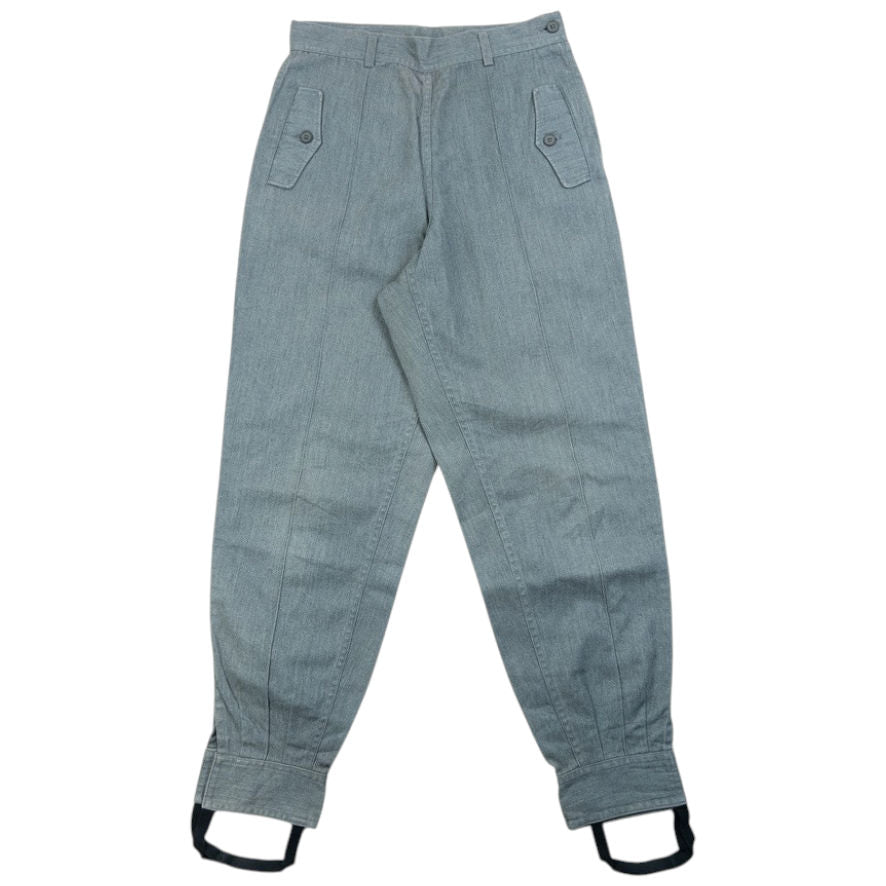 Vintage 90s Yohji Yamamoto Stirrup Trousers Size W25