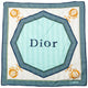 Vintage 90s Dior Houndstooth Silk Scarf