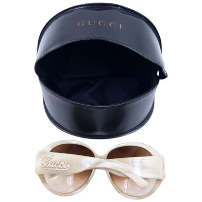 Vintage 2000s Gucci Oversized Diamanté Sunglasses