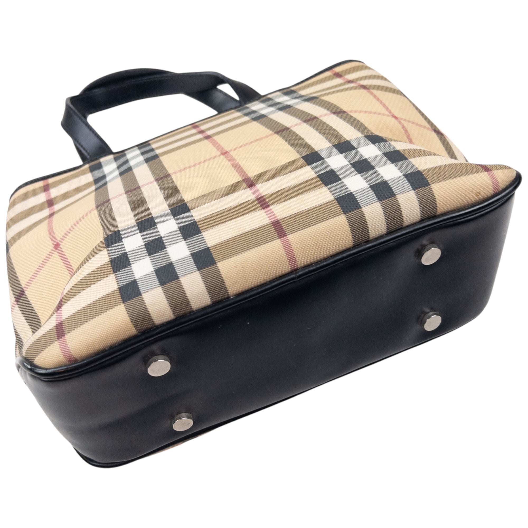 Vintage 2000s Burberry Nova Check Handbag