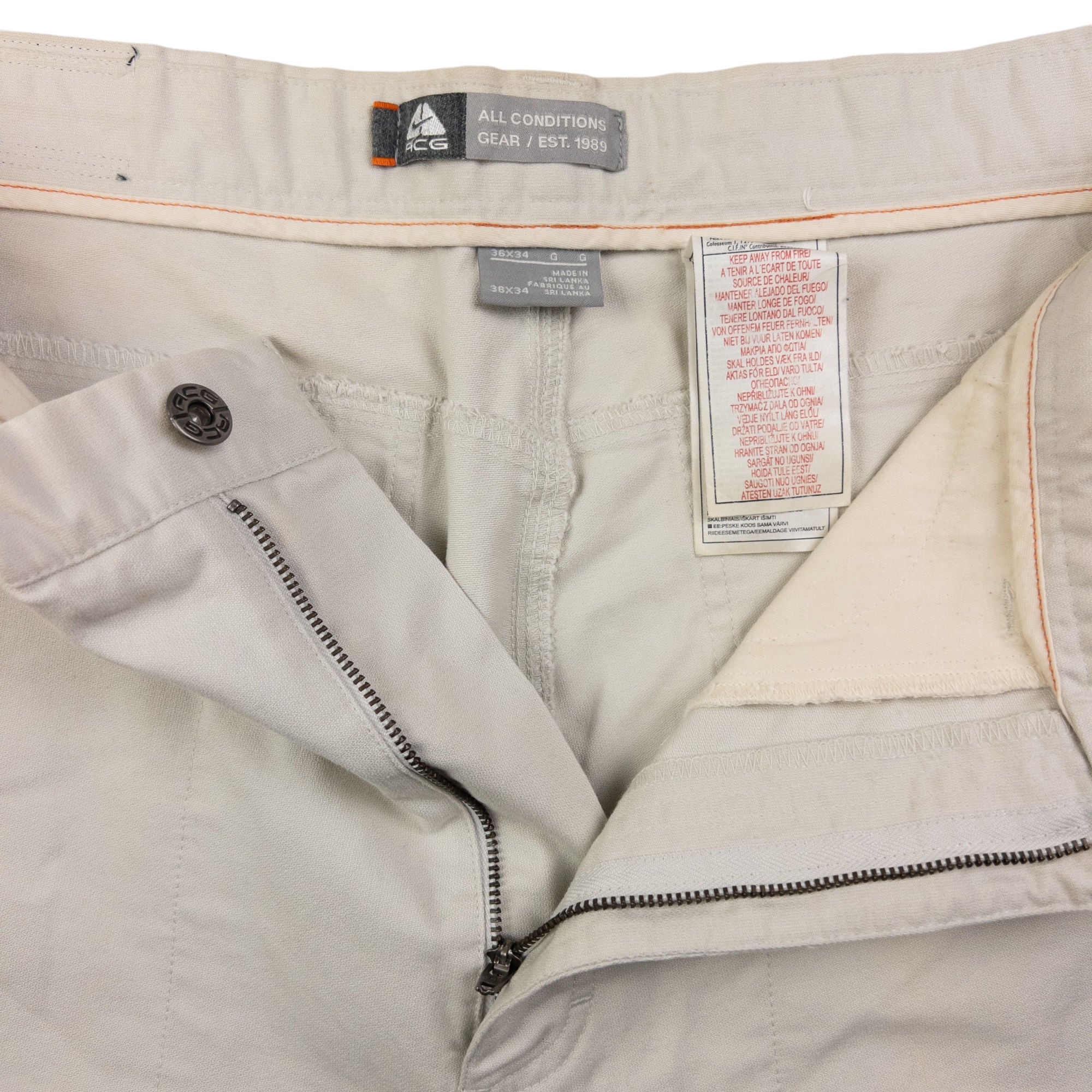 Vintage Nike ACG Trousers Size W35