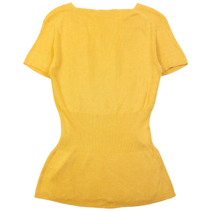 Vintage 2000s Prada Silk Cashmere Knit Top Womens Size M